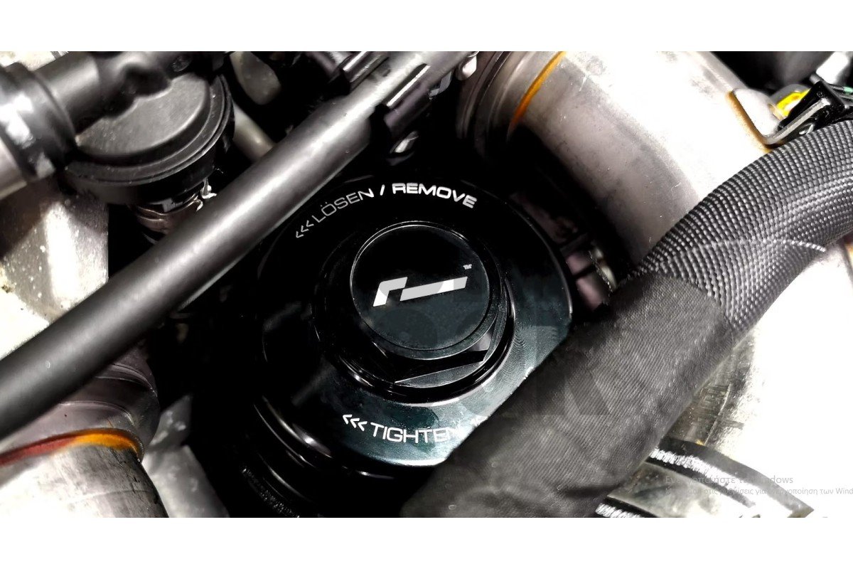 Carcasa del filtro de aceite Racingline Audi S4 / S5 y RS4 / RS5 B9