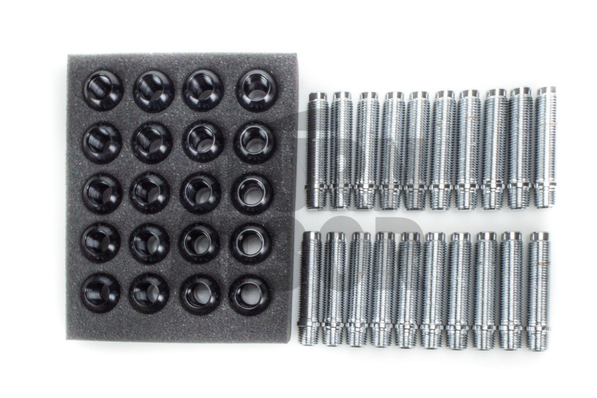 Kit de conversión de espárragos y tuercas de rueda 14x150 para Audi / Seat / Skoda / VW Racingline