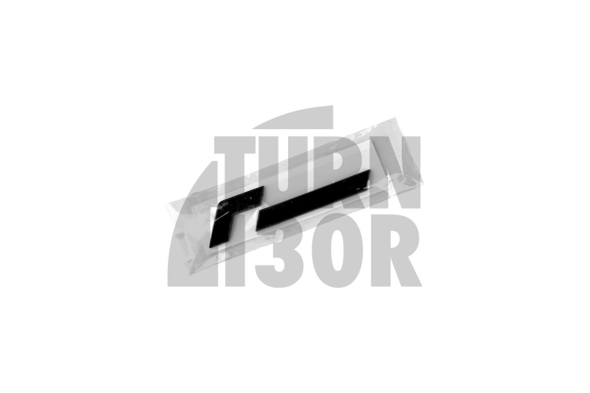 Insignia adhesiva 3D negra o cromada Racingline