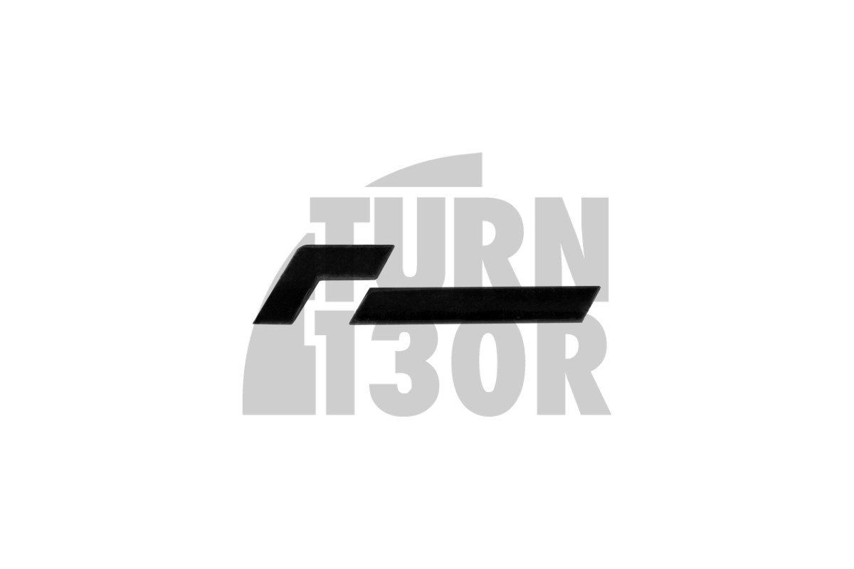 Insignia adhesiva 3D negra o cromada Racingline
