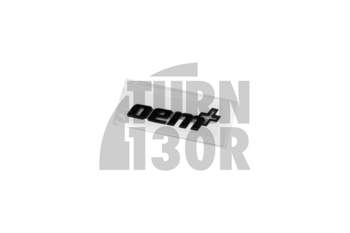 OEM+ Insignia adhesiva 3D negra o cromada Racingline