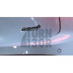 OEM+ Insignia adhesiva 3D negra o cromada Racingline