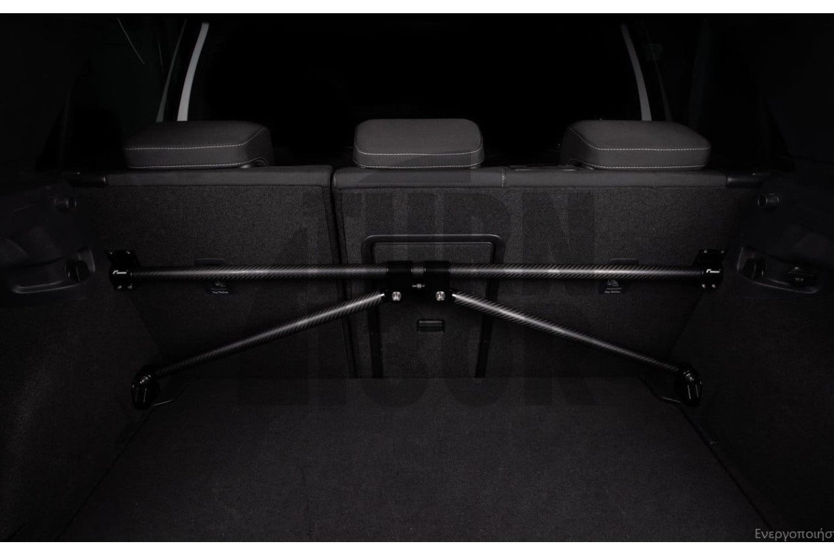 Abrazadera trasera de carbono para Golf 7 GTI / R , Golf 8 GTI / R , Leon 3 Cupra Racingline