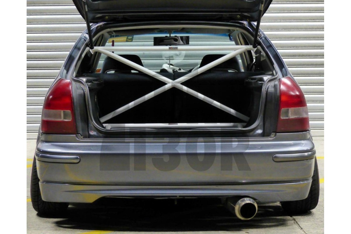 Ultra Racing 4 puntos X-barra trasera / Crossbar Honda Civic EK