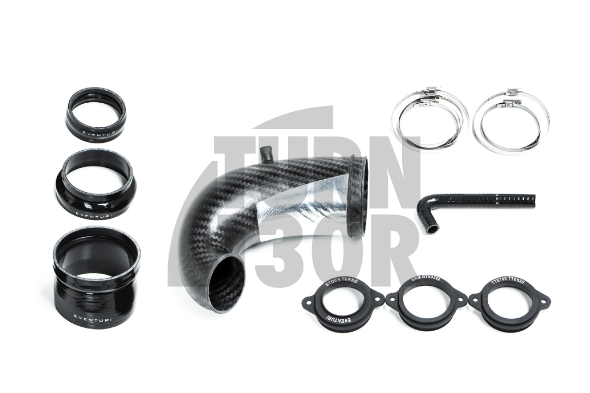 Eventuri Carbon Turbo Inlet para Audi RS3 8V.5 / TTRS 8S con brida turbo TTE 625 / TTE 700