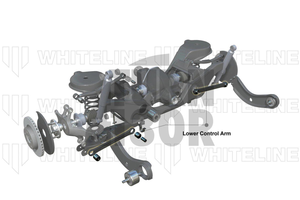 Kit de brazo de control inferior trasero para Golf 7 GTI / Golf 8R / Leon 3 Cupra / S3 8V / TT 8S Whiteline