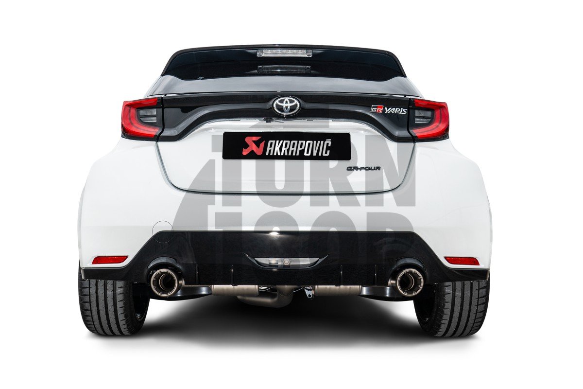 Escape Akrapovic Slip-On Titanio Toyota Yaris GR