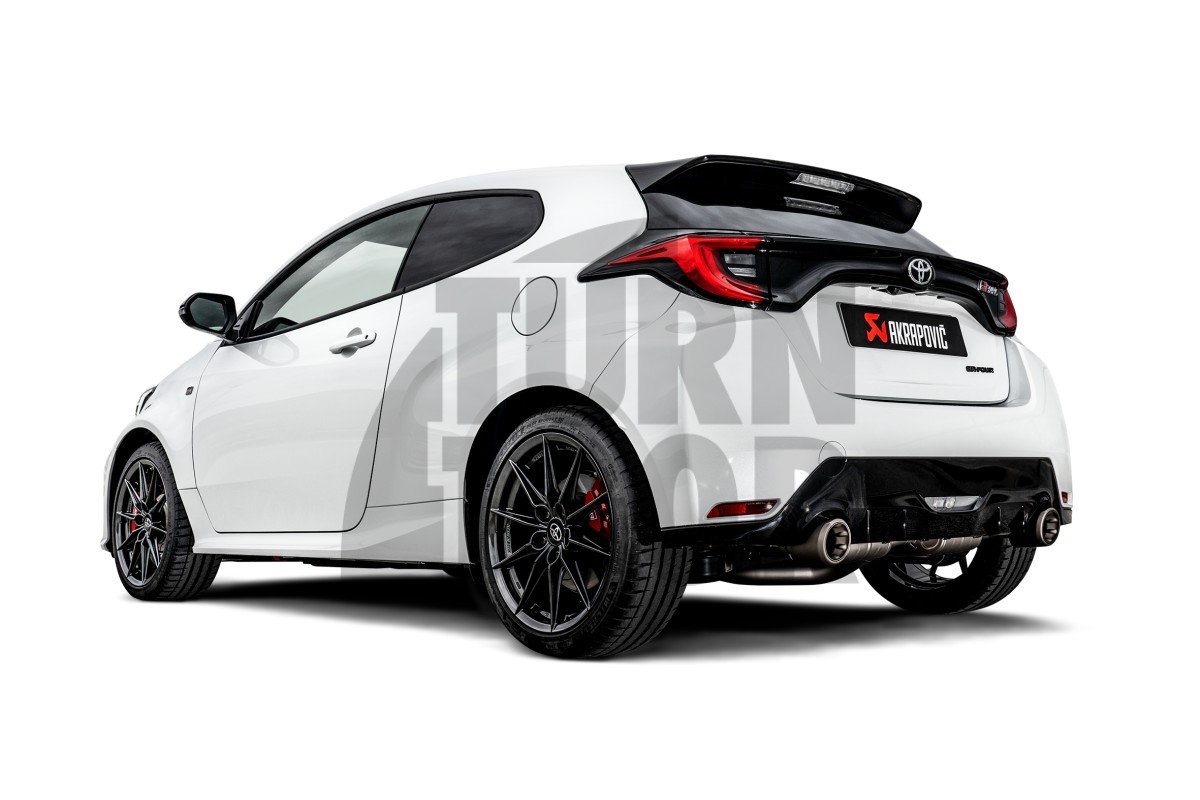 Escape Akrapovic Slip-On Titanio Toyota Yaris GR