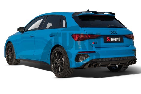 Escape Akrapovic Evolution Line para Audi S3 8Y Sedán