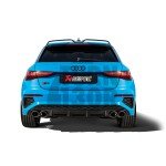 Escape Akrapovic Evolution Line para Audi S3 8Y Sportback