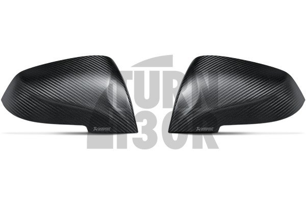 Akrapovic de fibra de carbono Espejo Caps para BMW M2 F87