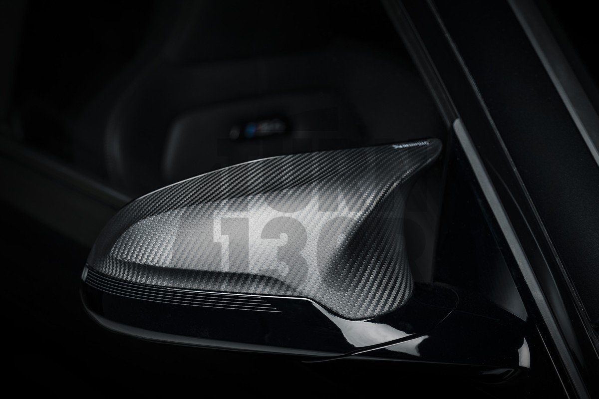 Akrapovic de fibra de carbono Espejo Caps para BMW M3 F80 / M4 F8x / M2 Comp F87