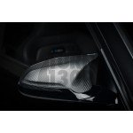 Akrapovic de fibra de carbono Espejo Caps para BMW M3 F80 / M4 F8x / M2 Comp F87