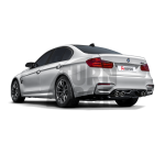 Sistema de escape Akrapovic Evolution Line para BMW M3 F80 / M4 F8x
