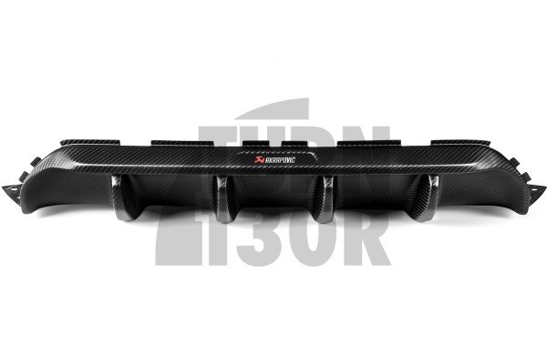 Difusor trasero de carbono Akrapovic para BMW M5 F90