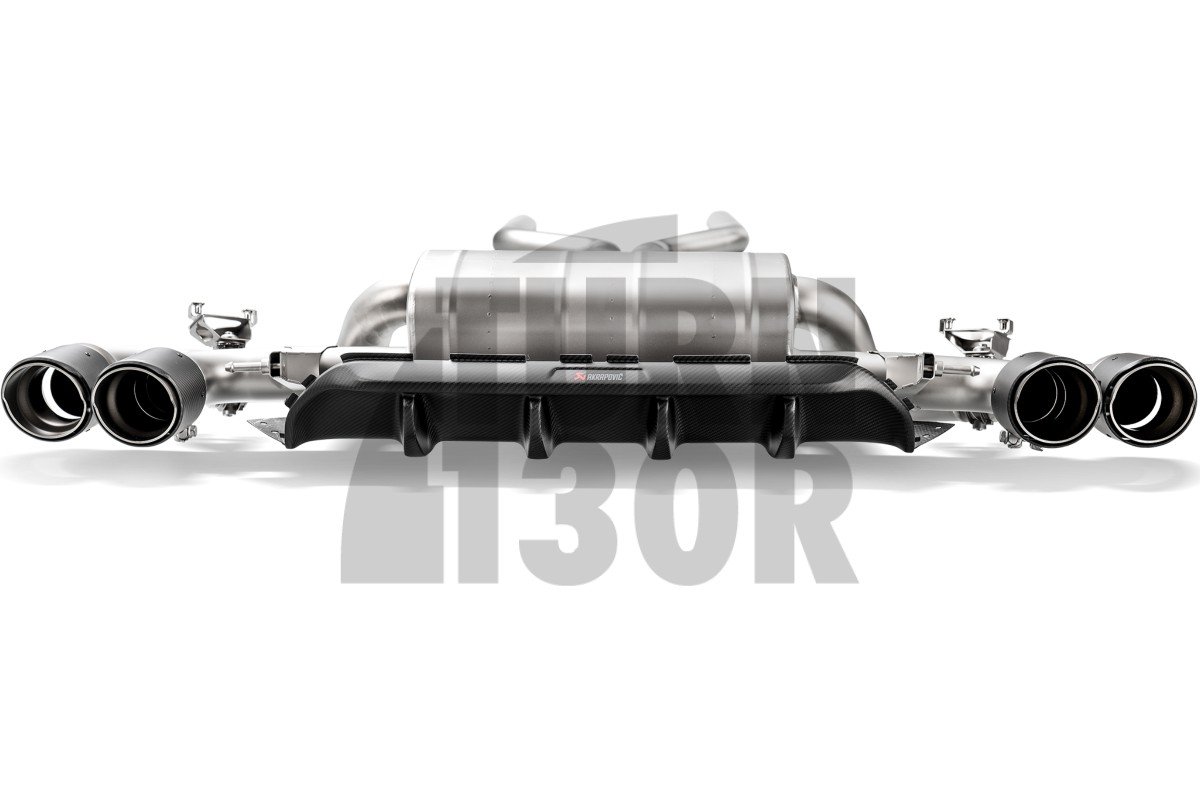 Difusor trasero de carbono Akrapovic para BMW M5 F90