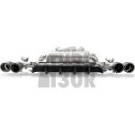 Difusor trasero de carbono Akrapovic para BMW M5 F90
