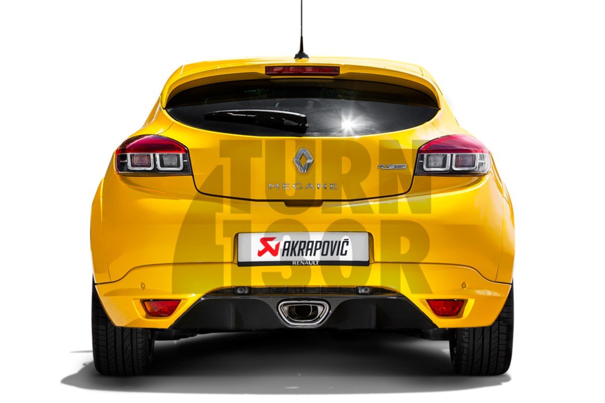 Escape Akrapovic Evolution Line para Megane 3 RS