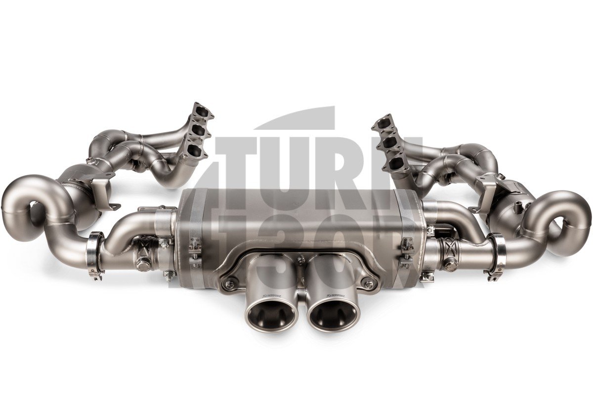 Escape Akrapovic Slip-On Race Titanium para Porsche 992 GT3 / GT3 RS