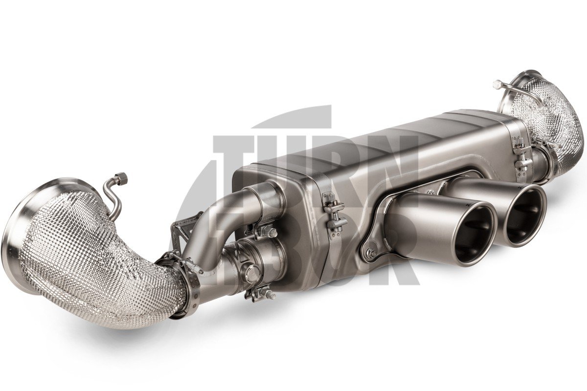 Escape Akrapovic Slip-On Race Titanium para Porsche 992 GT3 / GT3 RS
