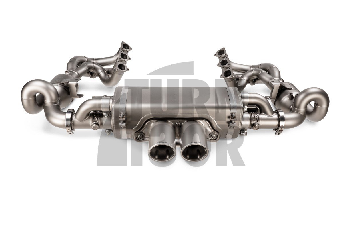 Akrapovic Evolution Titanium Headers para Porsche 992 GT3