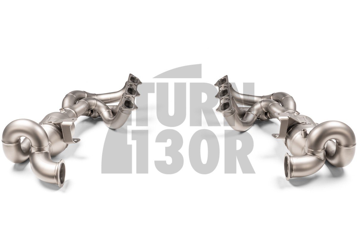 Akrapovic Evolution Titanium Headers para Porsche 992 GT3