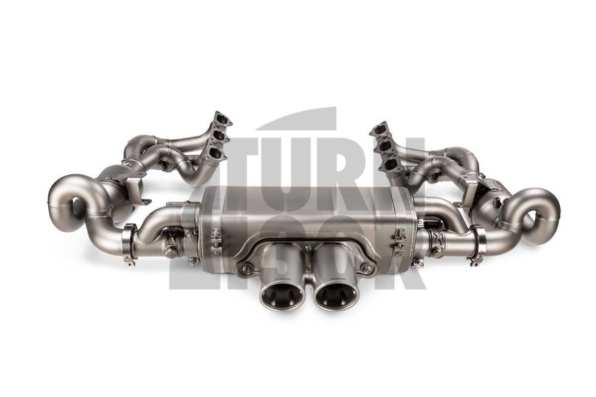 Akrapovic Evolution Titanium Headers para Porsche 992 GT3 RS