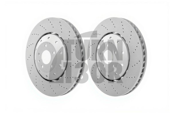Discos de freno delanteros perforados Dixcel PD para Audi RS6 C6