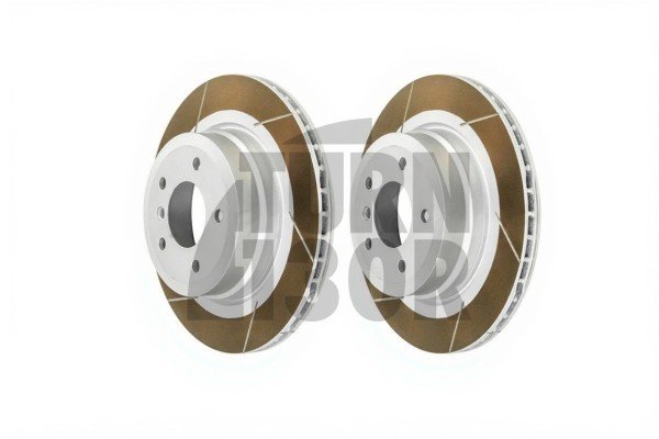 Discos de freno traseros ranurados Dixcel HS para BMW 135i E82