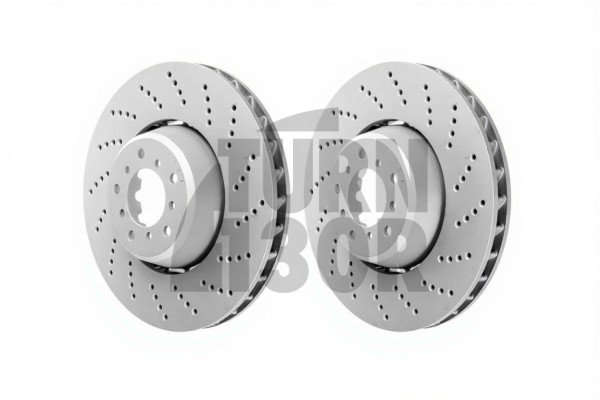 Discos de freno delanteros perforados Dixcel PD para BMW M5 E60