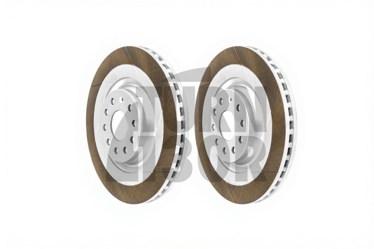 Dixcel FS Slotted Front Brake Discs Golf 5 R32 - Golf 6 R - S3 8P & Leon 2 Cupra 345mm