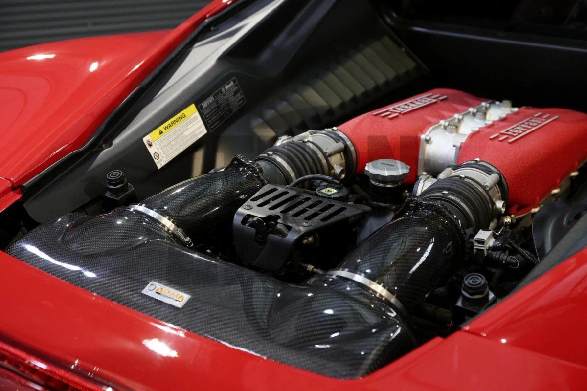 Armaspeed de fibra de carbono de admisión de aire Ferrari 458 Italia