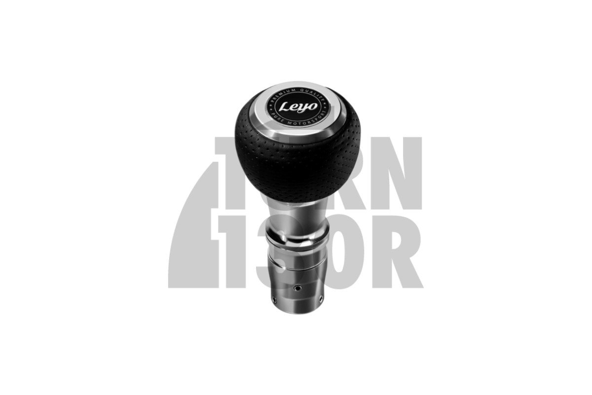 Pomo de la palanca de cambios Leyo Nappa (Manual) (Anodizado plata)