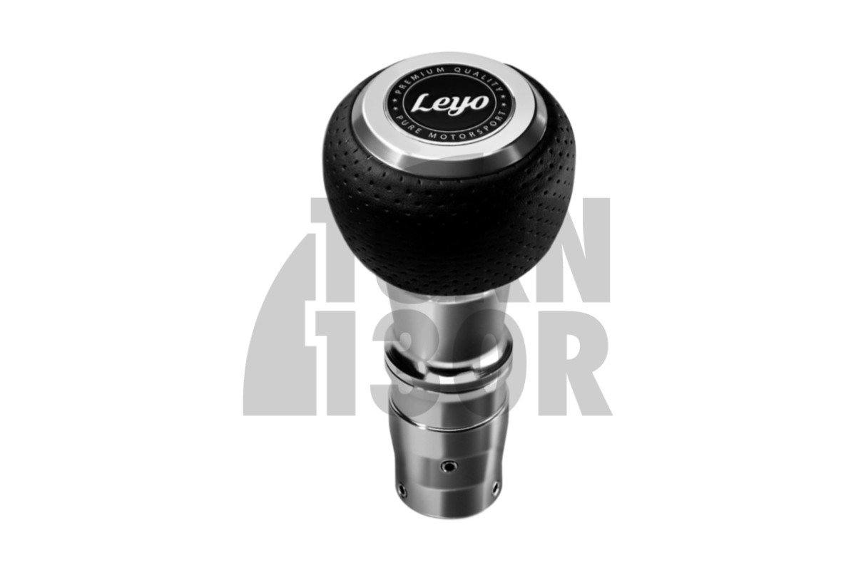 Pomo de la palanca de cambios Leyo Nappa (Manual) (Anodizado plata)