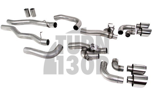 BMW M8 F9x Sistema trasero Milltek OPF/GPF con silenciador trasero valvulado