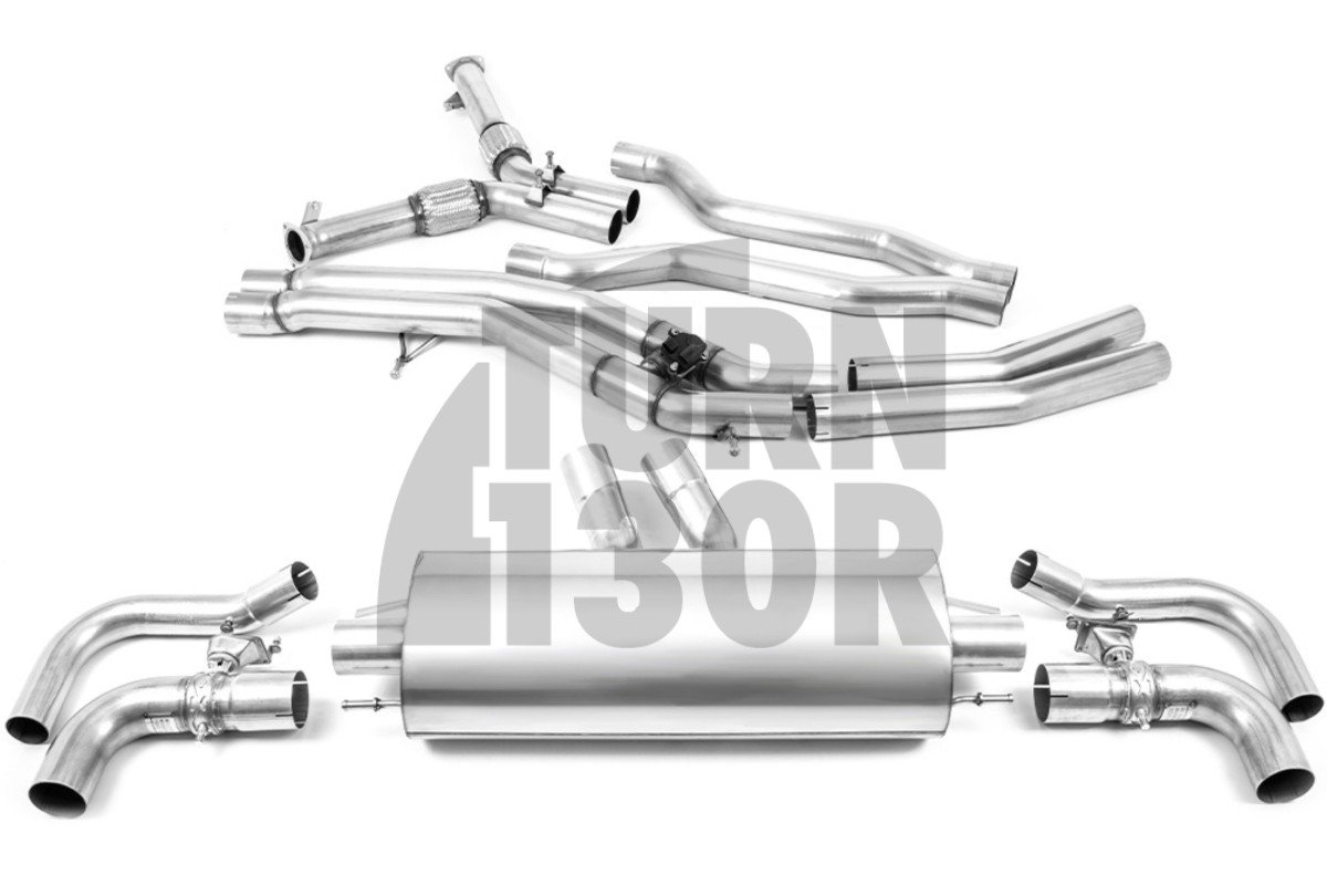 Sistema de escape Milltek Catback para Audi RSQ8