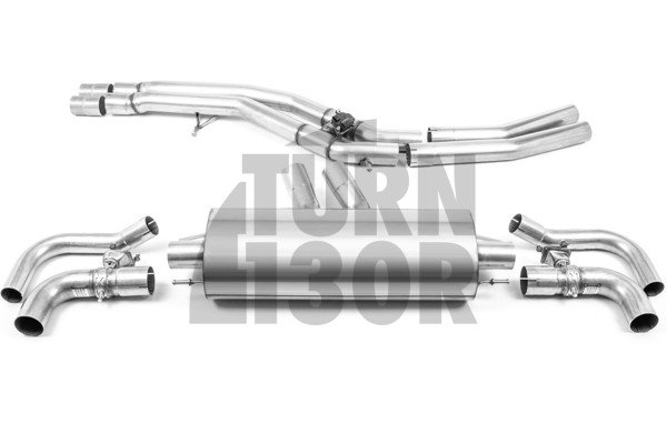 Sistema de tubos traseros Milltek para Audi RSQ8