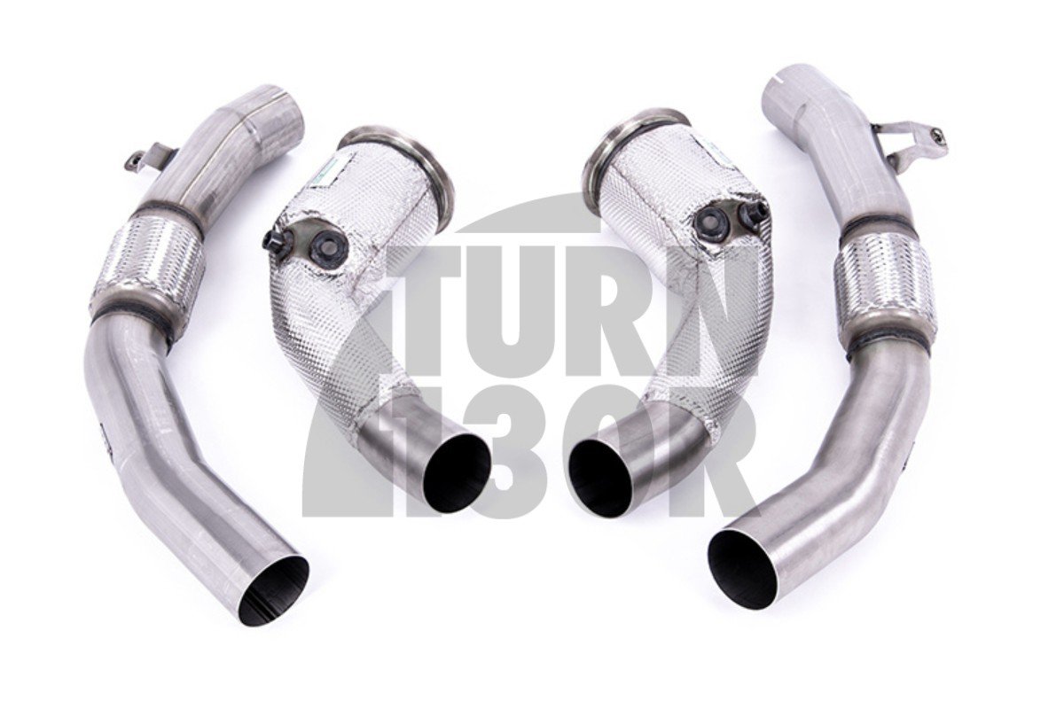 Milltek Downpipes y Cat Bypass Pipes para Audi RS6 C8 / RS7 C8