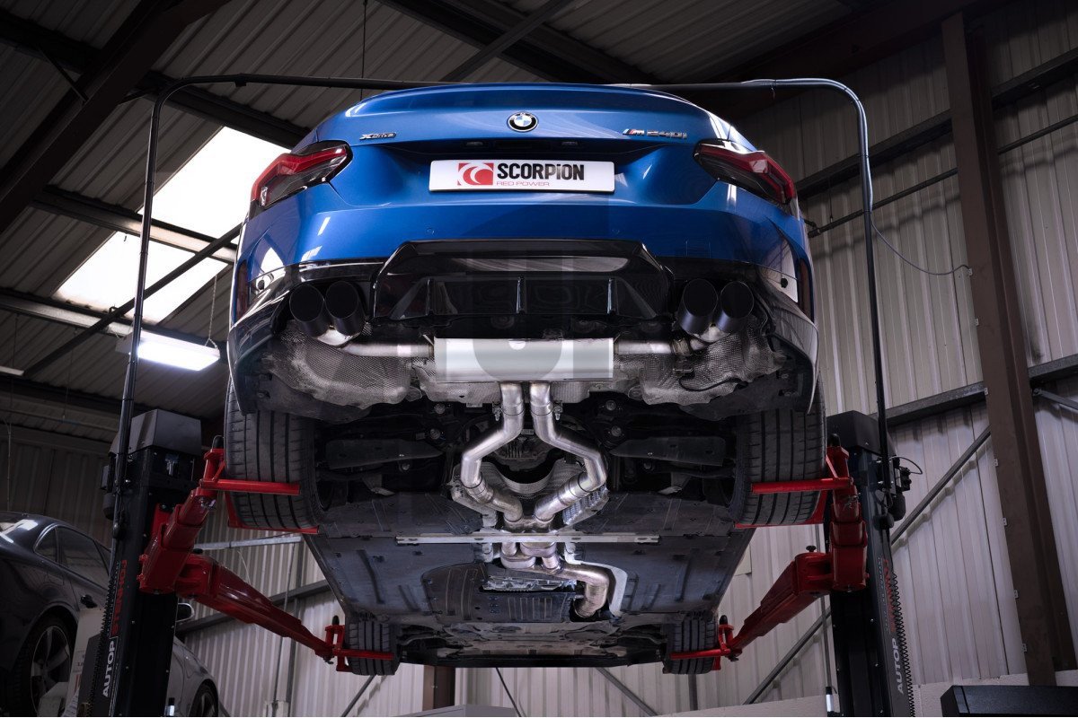 Scorpion GPF-Back Exhaust for BMW 240i G42