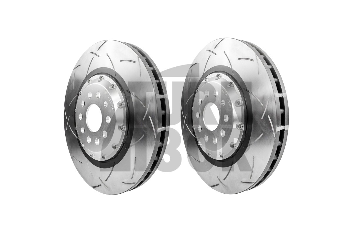 DBA T3 Slotted Front Brake Discs for Golf 8 R - S3 8Y & Golf 8 GTI Clubsport