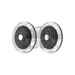 DBA T3 Rear Brake Discs for Nissan R35 GTR