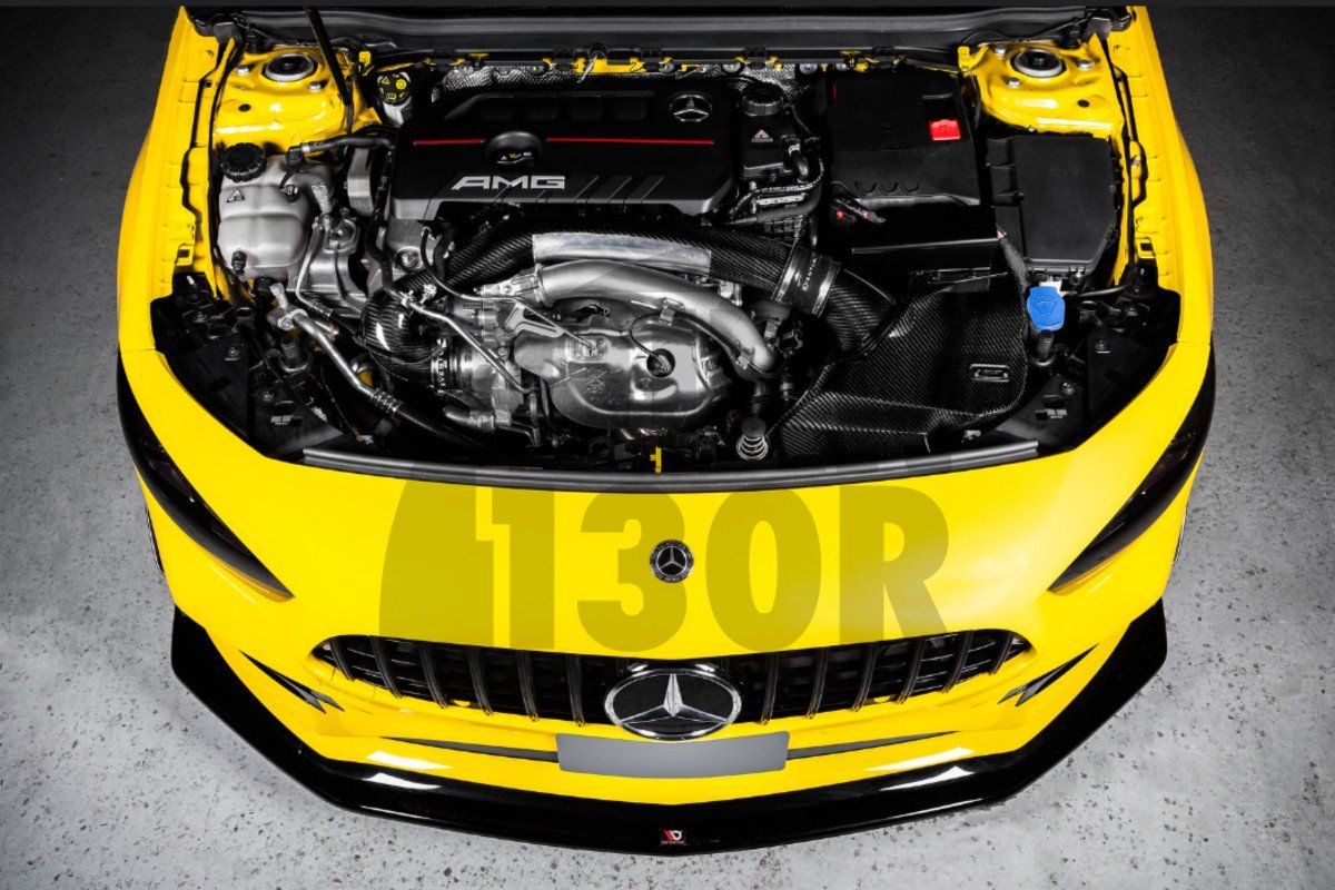 Eventuri de fibra de carbono de admisión para Mercedes Benz A35 AMG W177