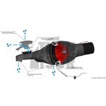 Eventuri Sistema de Admisión de Fibra de Carbono para Mini Cooper S / JCW F56