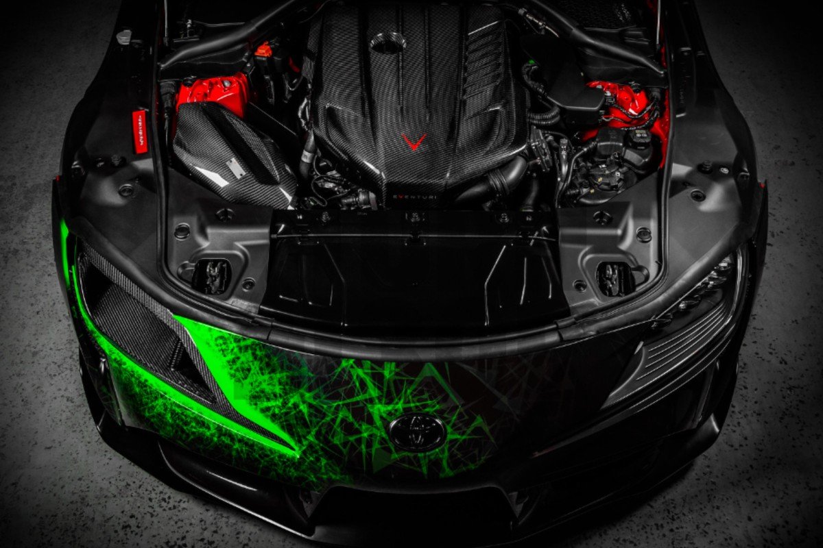Eventuri conducto de fibra de carbono del faro para Toyota Supra GR 3.0 A90 MK5