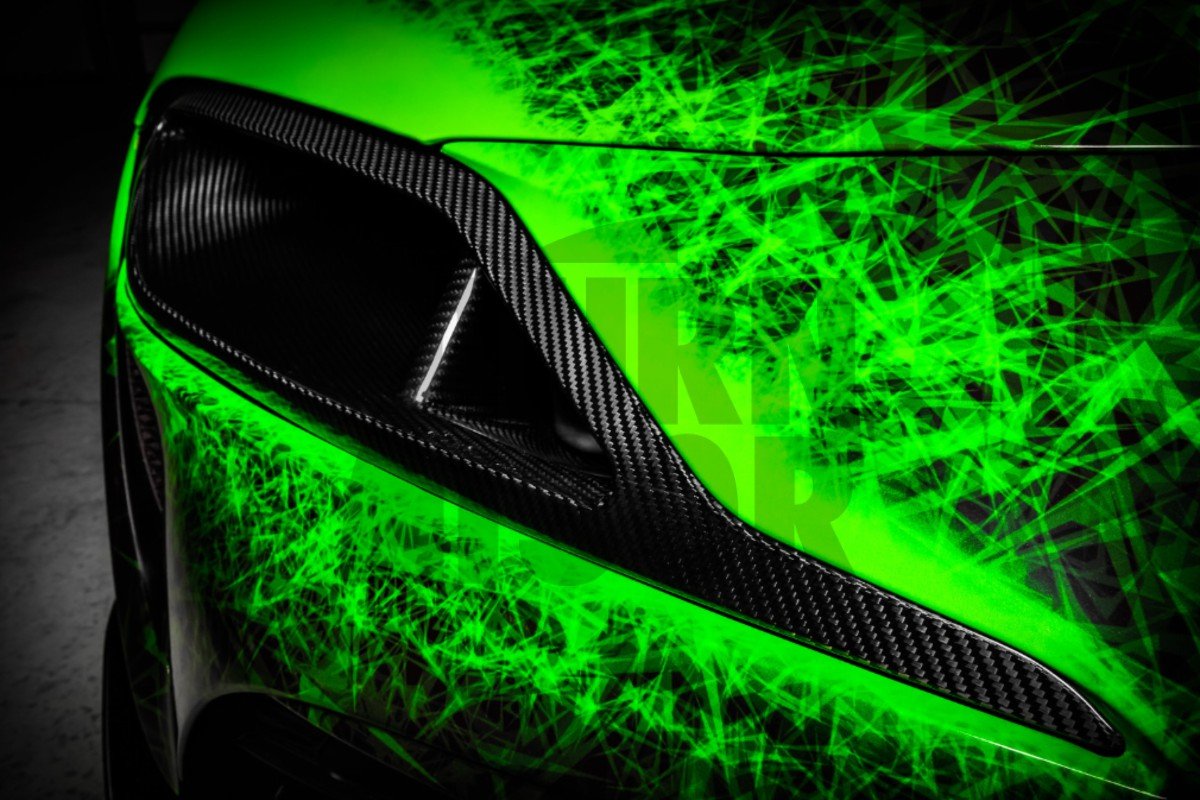 Eventuri conducto de fibra de carbono del faro para Toyota Supra GR 3.0 A90 MK5