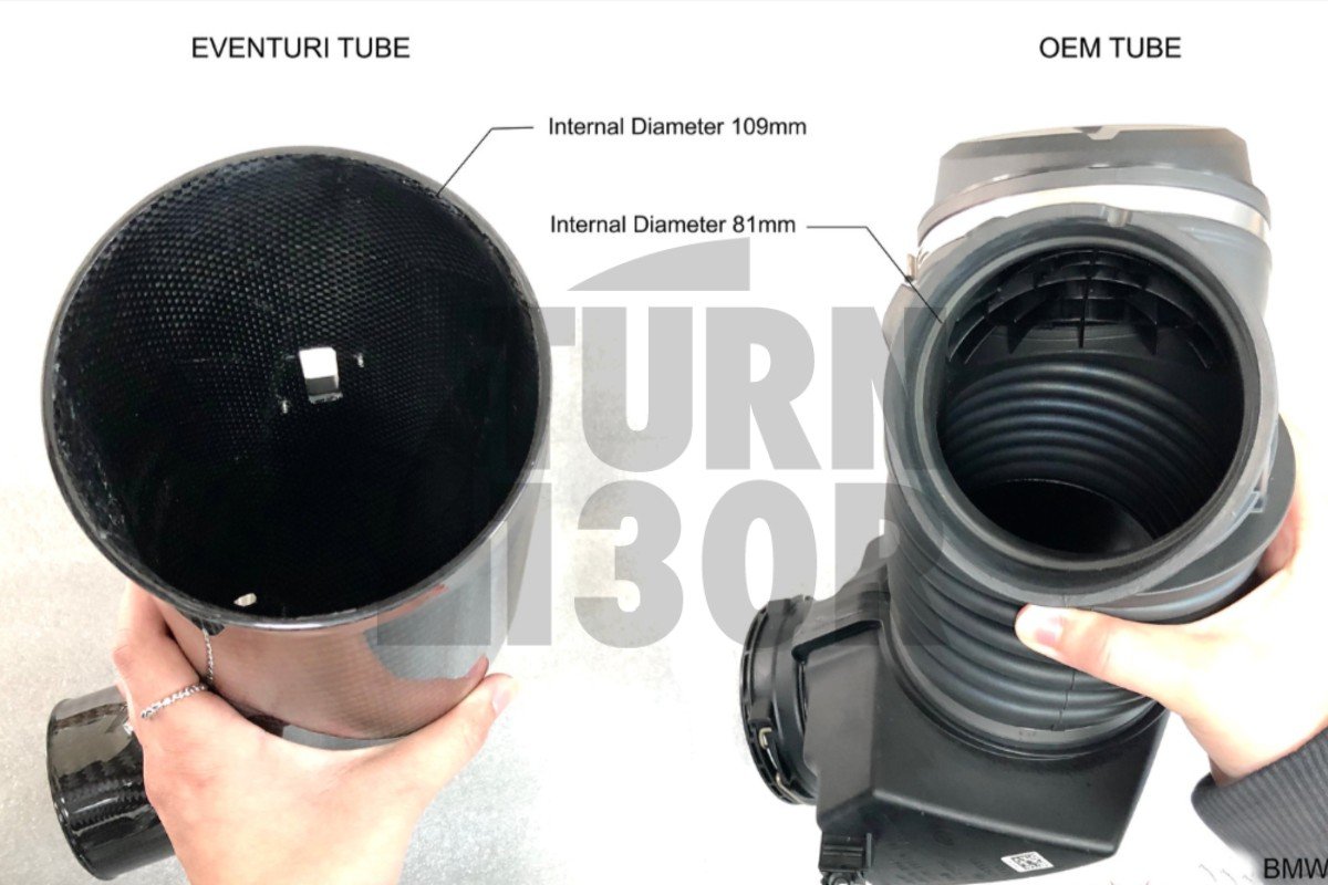 Eventuri Sistema de Admisión de Fibra de Carbono para Toyota Supra GR 3.0 A90 MK5