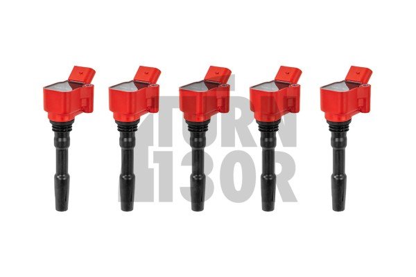 bobinas de encendido rojas para Audi RS3 8V.5 y TTRS 8S 2.5 TFSI Alpha Competition