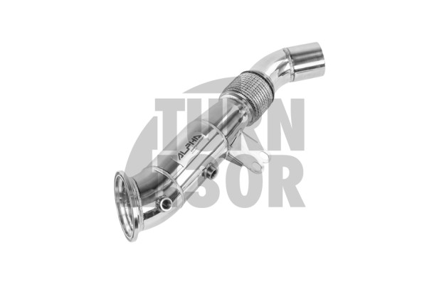 Alpha Competition Decat Downpipe BMW 140i / 240i F2X y 340i / 440i F3X B58