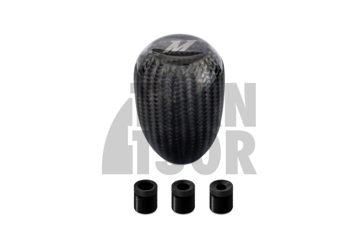 Pomo Cambio Fibra Carbono Mishimoto
