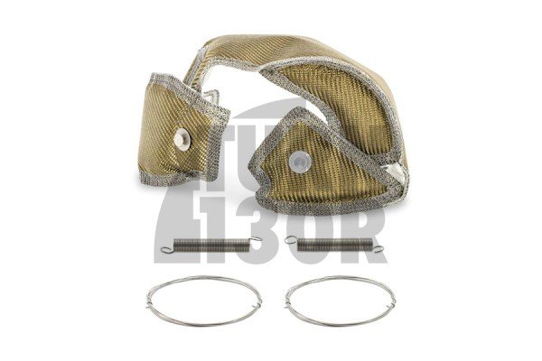 Manta turbo de titanio para Toyota Supra GR 3.0 A90 MK5 / BMW 340i G20 Mishimoto